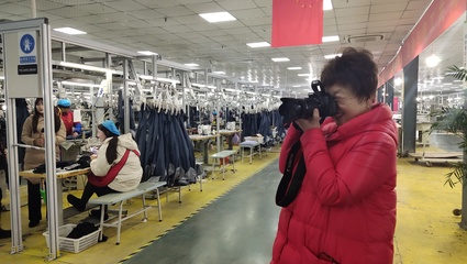 東錦服飾公司迎來界首市大美采風(fēng)團，共話銷售業(yè)務(wù)新圖景